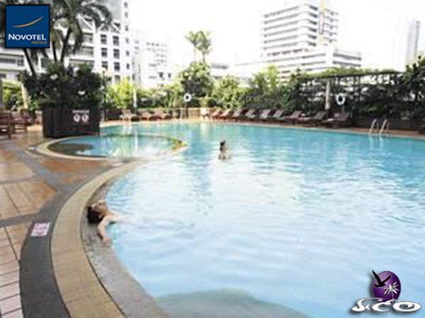 בנגקוק – נובוטל סיאם סקוור בריכת המלון
