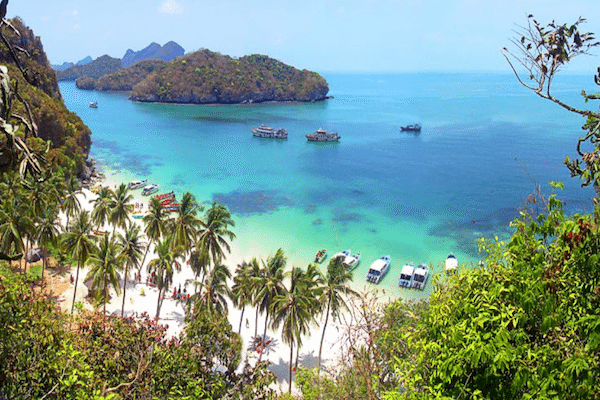 טיול 42 איים מקוסמוי שחייה