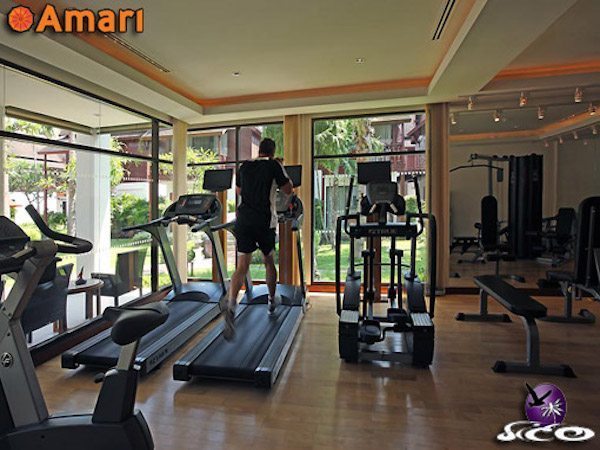 מלון אמרי פאלם ריף – קוסמוי – חדר הכושר