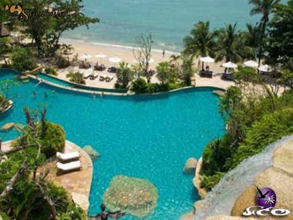 מלון סנטיאה – קופנגן – הבריכה מלמעלה