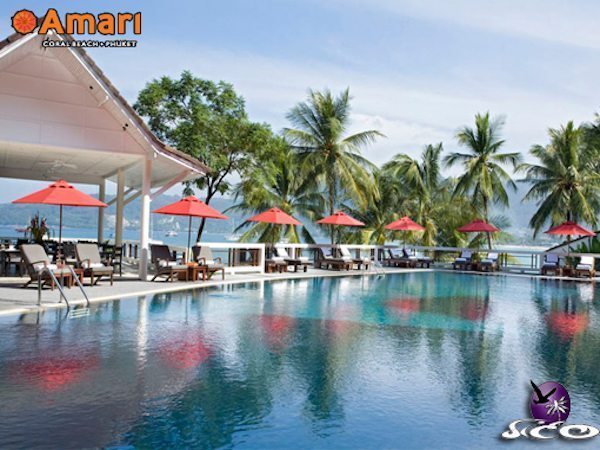 מלונות בפוקט – אמרי קורל ביץ – בריכת המלון