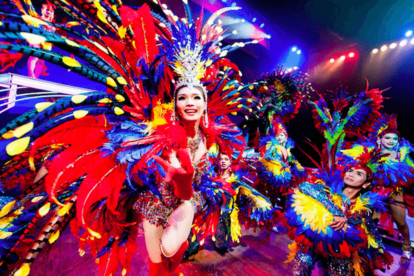 סיימון קברט המופע