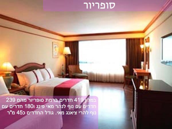 צ’אנג מאי – הולידיי אין –  חדר סופריור