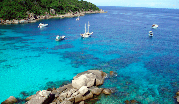 צלילה בסימיליאן החוף