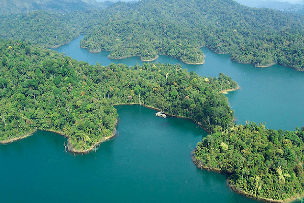 קאו סוק מבט מהאוויר