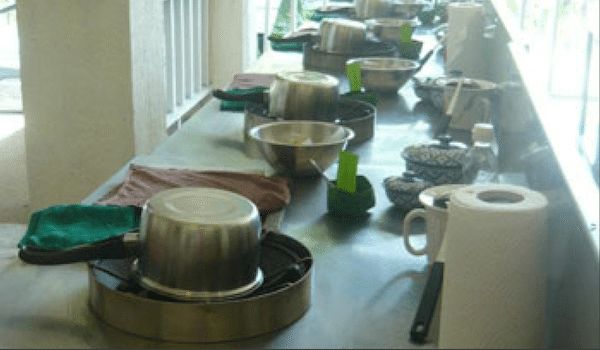 קורס בישול הציוד