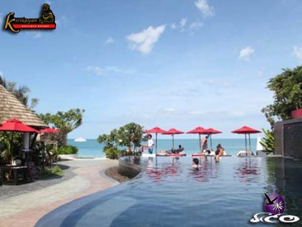 קיריקיאן בוטיק – קוסמוי – הבריכה והחוף